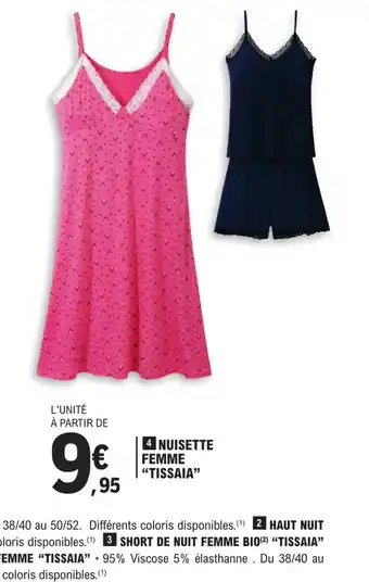 Nuisette chez leclerc sale