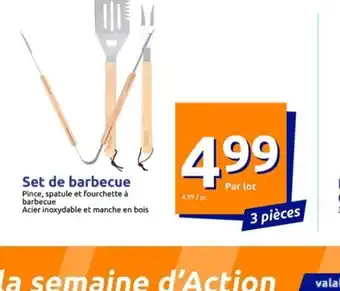 Action Set de barbecue offre