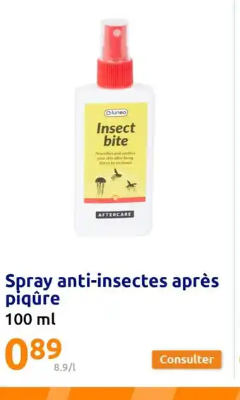 Action Spray anti-insectes après Rasoirs Venus Treasures piqûre offre
