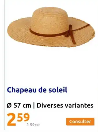 Chapeau de soleil