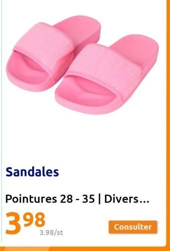 Action Sandales offre