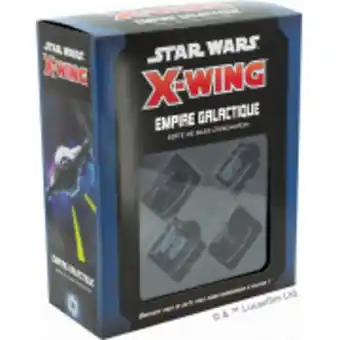 Star wars - x-wing 2.0 - boĂźte de base d'escadron de l'empire galactique - occasion