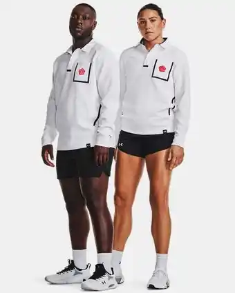 Maillot de rugby ua rose unisexe