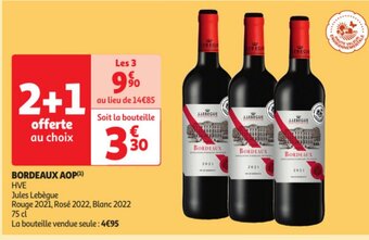 Auchan BORDEAUX AOP(¹) offre