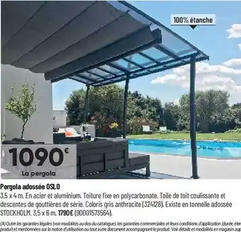 Pergola Adossée Oslo