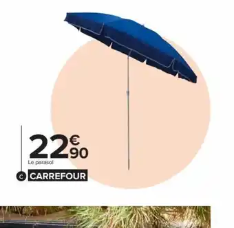Carrefour Parasol de plage CARREFOUR offre