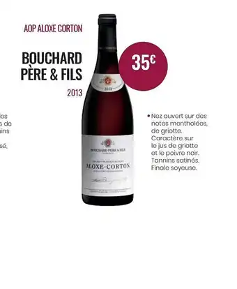 Aop Aloxe Corton Bouchard Père & Fils 2013