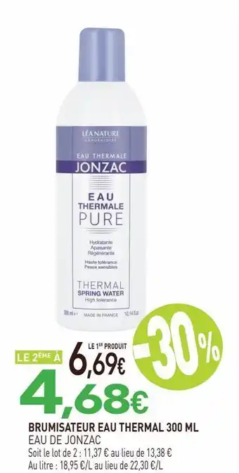 naturéO Brumisateur eau thermal 300ml offre