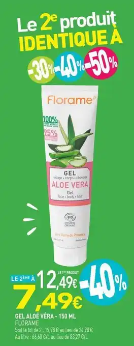 naturéO Gel aloé véra 450ml offre