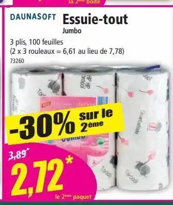 Norma Essuie tout daunasoft offre