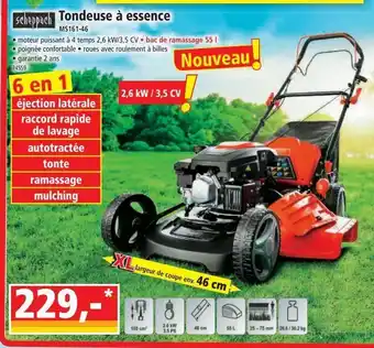 Norma Tondeuse à essence offre