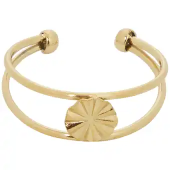 Bague dorée