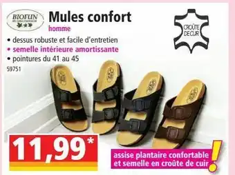 Norma Mules confort offre