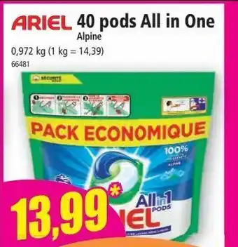 Norma 40 pods all in one offre