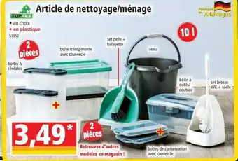 Norma Article de nettoyage/ménage offre