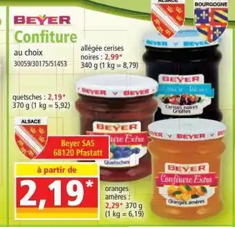 Norma Beyer confiture offre