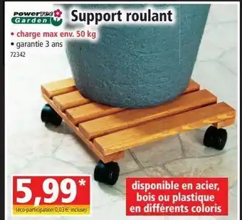 Norma Support roulant offre