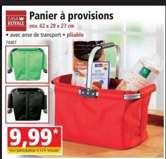 Norma Panier à provisions offre
