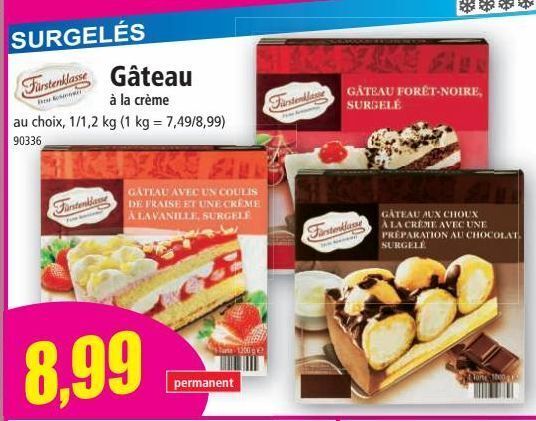 Norma Gâteau offre