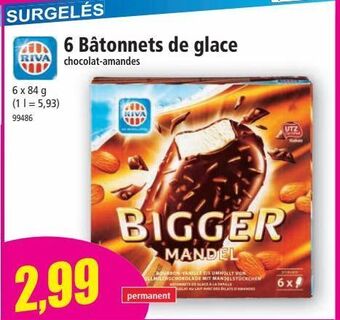 Norma 6 batonnets de glace offre