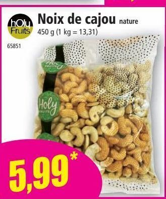 Norma Noix de cajou offre