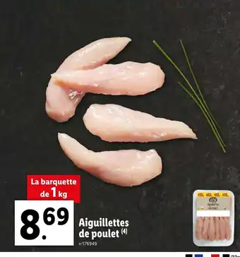 Lidl Aiguillettes de poulet (4) offre