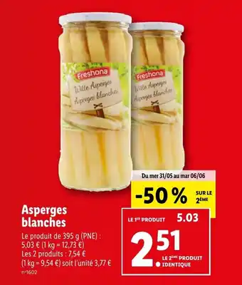 Asperges blanches