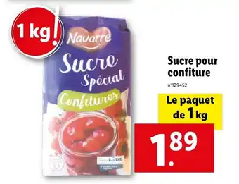 Lidl Sucro Spécial Confitures offre
