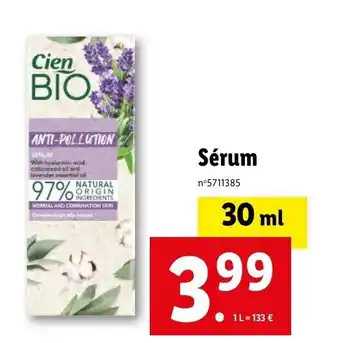 Lidl SERUM offre