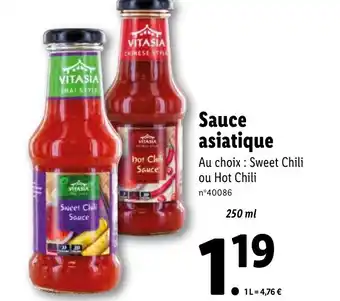 Lidl Sauce asiatique offre