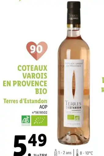 Lidl COTEAUX VAROIS EN PROVENCE offre