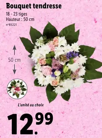 Lidl Bouquet tendresse offre