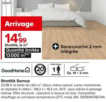 Goodhome stratifié samoa