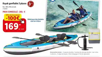Kayak gonflable 2 places 3