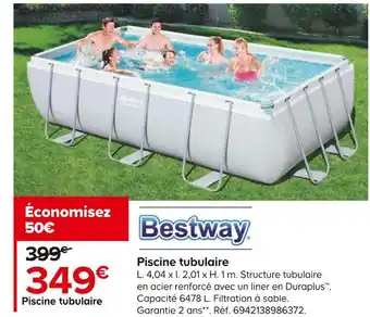 Bestway piscine tubulaire