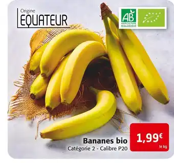 Colruyt Bananes bio offre