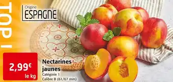 Nectarines jaunes