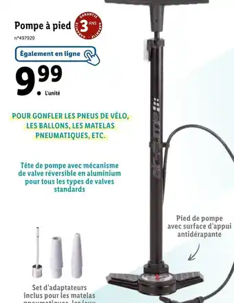 Pompe Ă pied 3^