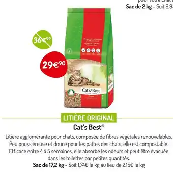 Cat’s best litière original