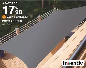 Mr Bricolage Inventiv voile d’ombrage primo offre
