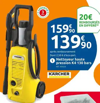 Mr Bricolage Kärcher nettoyeur haute pression k4 offre