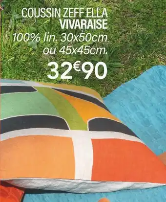 Vivaraise coussin zeff ella