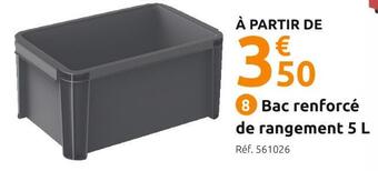 Mr Bricolage Sundis bac renforcé de rangement 5 l offre