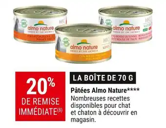 Gamm vert Almo nature pâtées offre