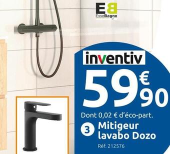 Mr Bricolage Inventiv mitigeur lavabo dozo offre