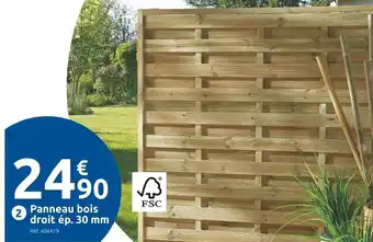 Mr Bricolage Panneau bois droit offre