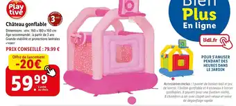Lidl Château gonflable offre