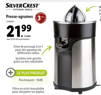 Lidl Presse-agrumes offre