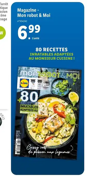 Lidl Magazine - Mon robot & Moi offre