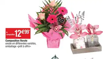 Cora x Carrefour Composition florale offre